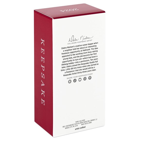 2024 Hallmark Keepsake Ornament HOT SKATING BARBIE Hot Skatin' barbie - Picture 13 of 15